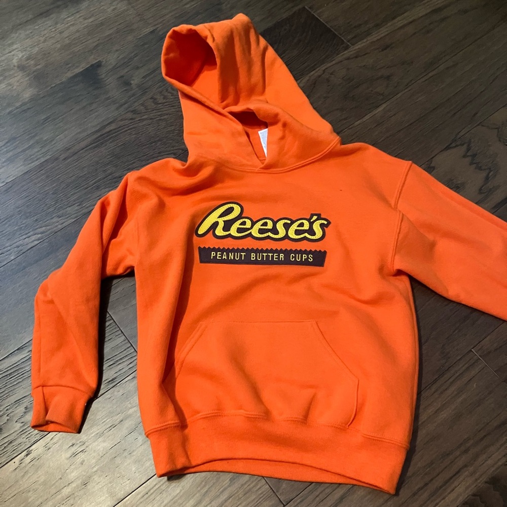 Reese’s Orange Logo Pullover Hoodie